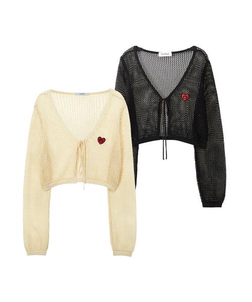 베티붑 썸머 네트 크롭 가디건_(2 Colors)