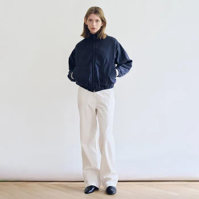 [S / L 사이즈 10/16 순차배송] Meadow Washed Cotton Pants (Ivory)