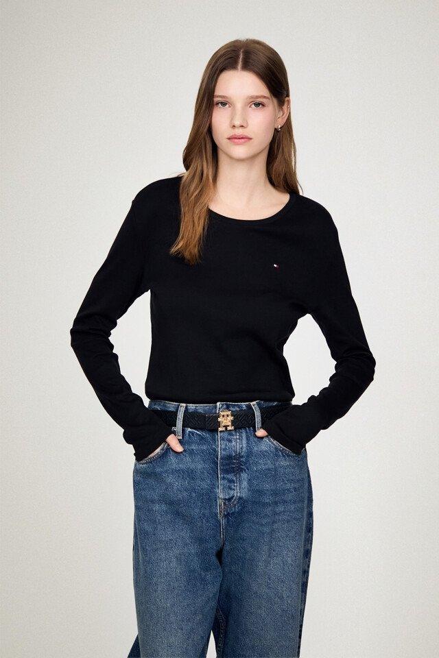 슬림핏 티셔츠 T22E6TTO004WT2