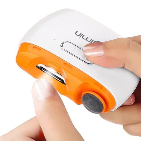 nimin 전동 손톱깎이 샌딩 LED 조명등 부스러기 수납함 2단 속도조절 가능 TYPE-C 충전식 - 손톱깎이/푸셔/니퍼 | 쿠팡