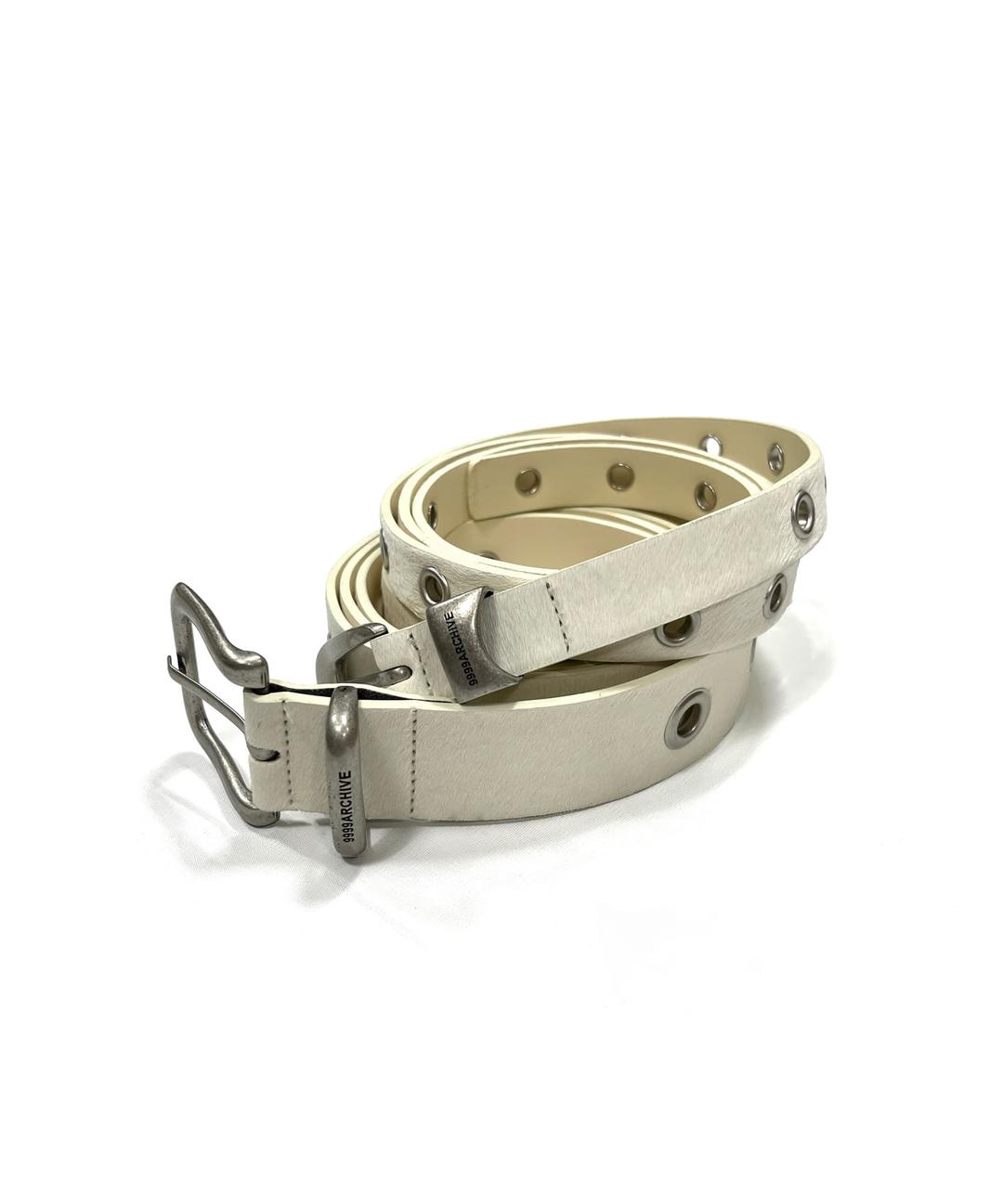 Real Cowhide Eyelet Belt