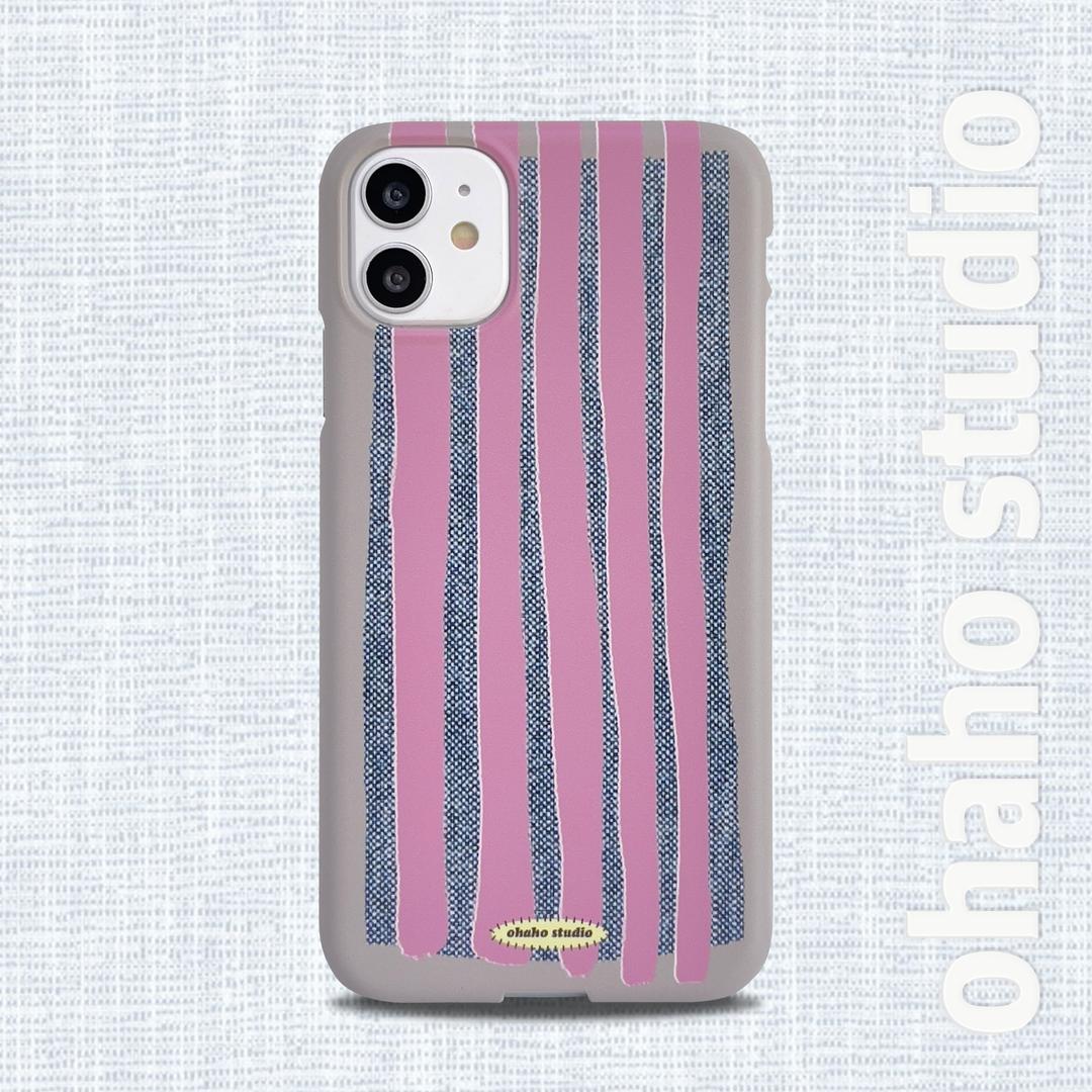 Denim series (pink) Phone case