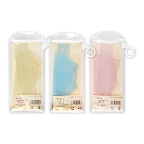 [블루마토] 삼각자외 자4종혼합세트6 (YS-6027)_색상랜덤