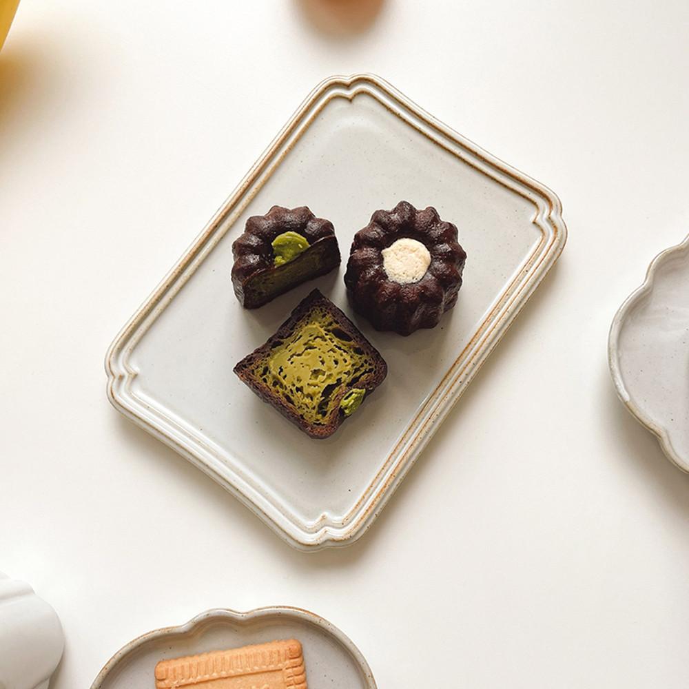 STUDIO M 스튜디오엠 어소티 사각 디저트접시 플레이팅접시