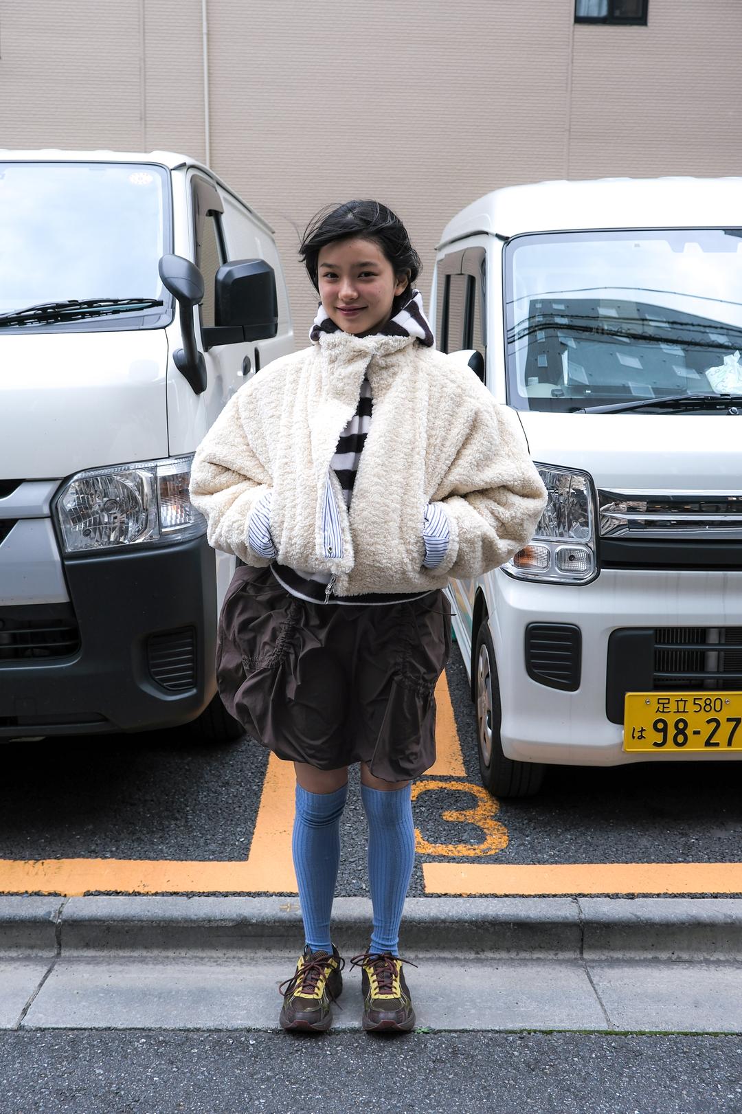 Reversible fur jacket, ivory (PRE-ORDER, 12/11 이후 발송)