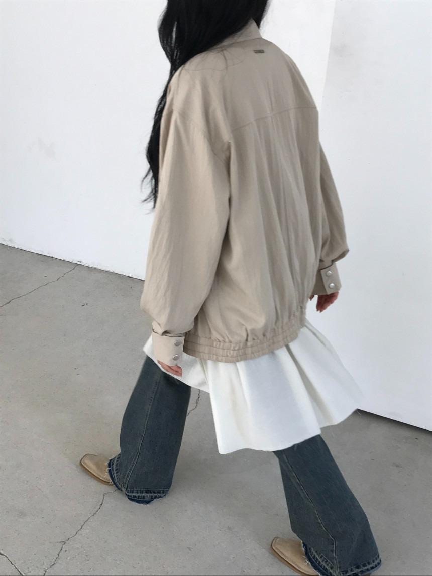 수블랑 25FW 신상 누즈 샌드 점퍼