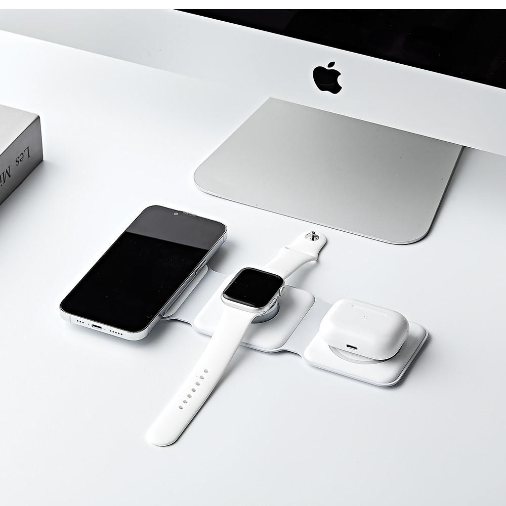 아이폰 맥세이프 무선 충전기 3in1 만렙