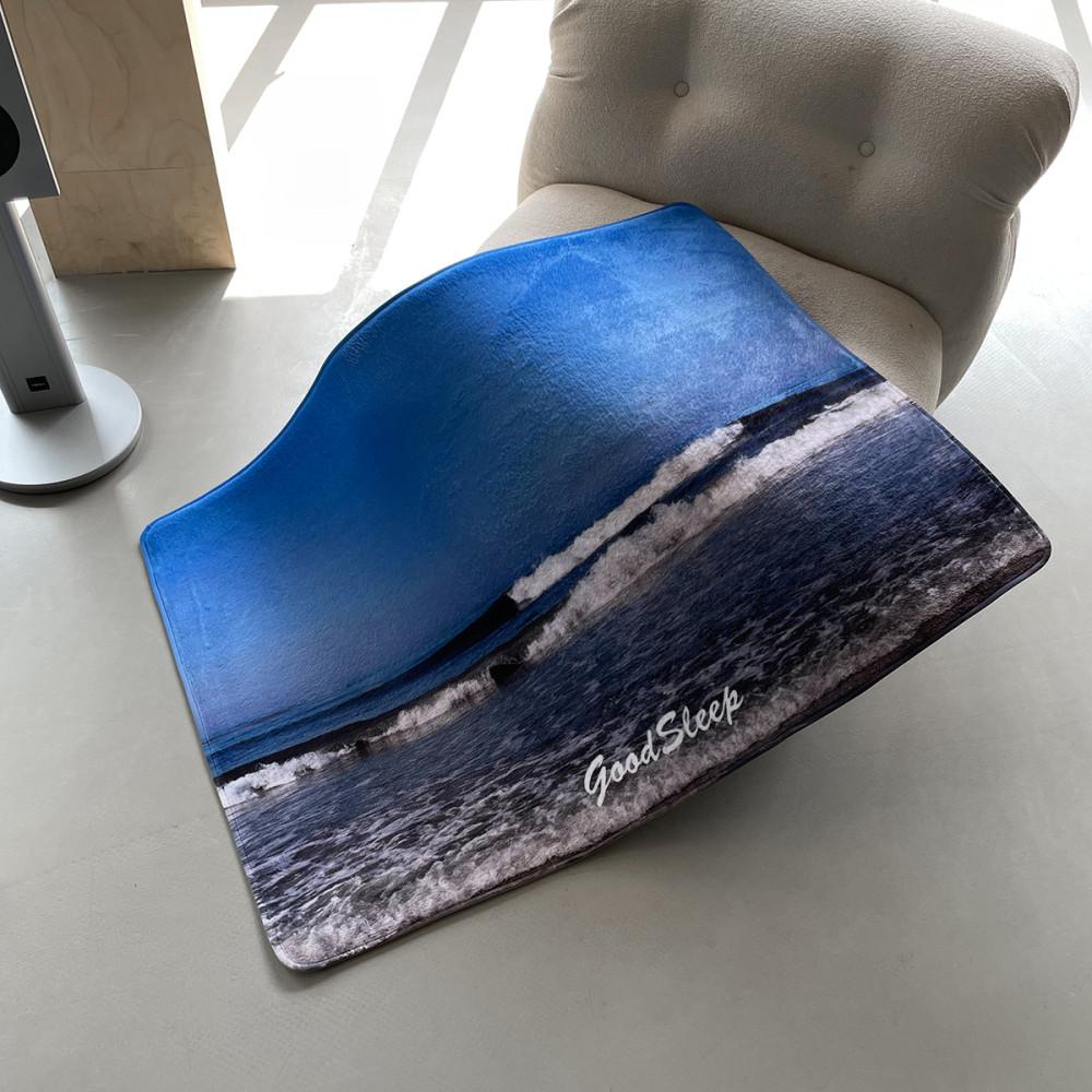 수심 Brise Marine Rug 여름 러그 파도 바다 물결 감성 풍경 대형 카펫 거실