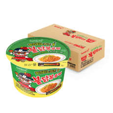 삼양 할라피뇨치즈 불닭볶음면 큰컵 105g, 16개