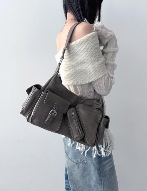 train buckle pocket bag