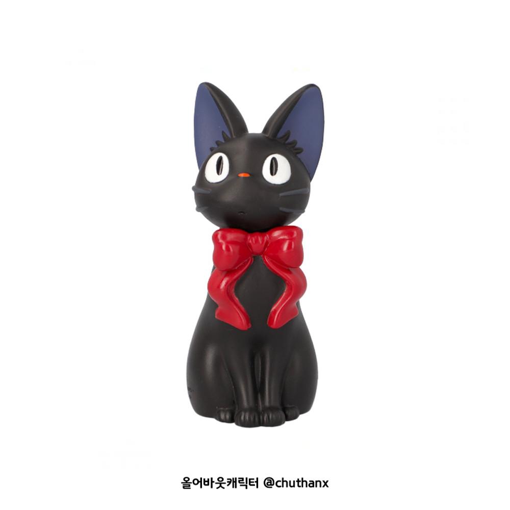 지브리 마녀배달부 키키 고양이 지지 소프비 마스코트 피규어