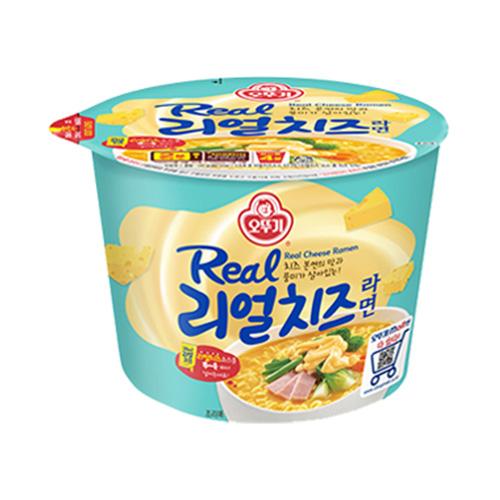 리얼치즈라면 용기 120G