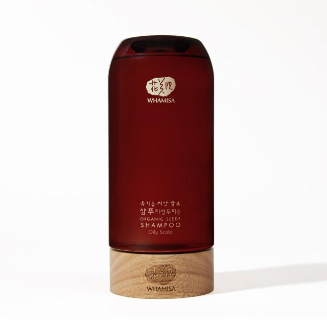 [화미사] 유기농 씨앗 발효 샴푸 지성두피용 510ml
