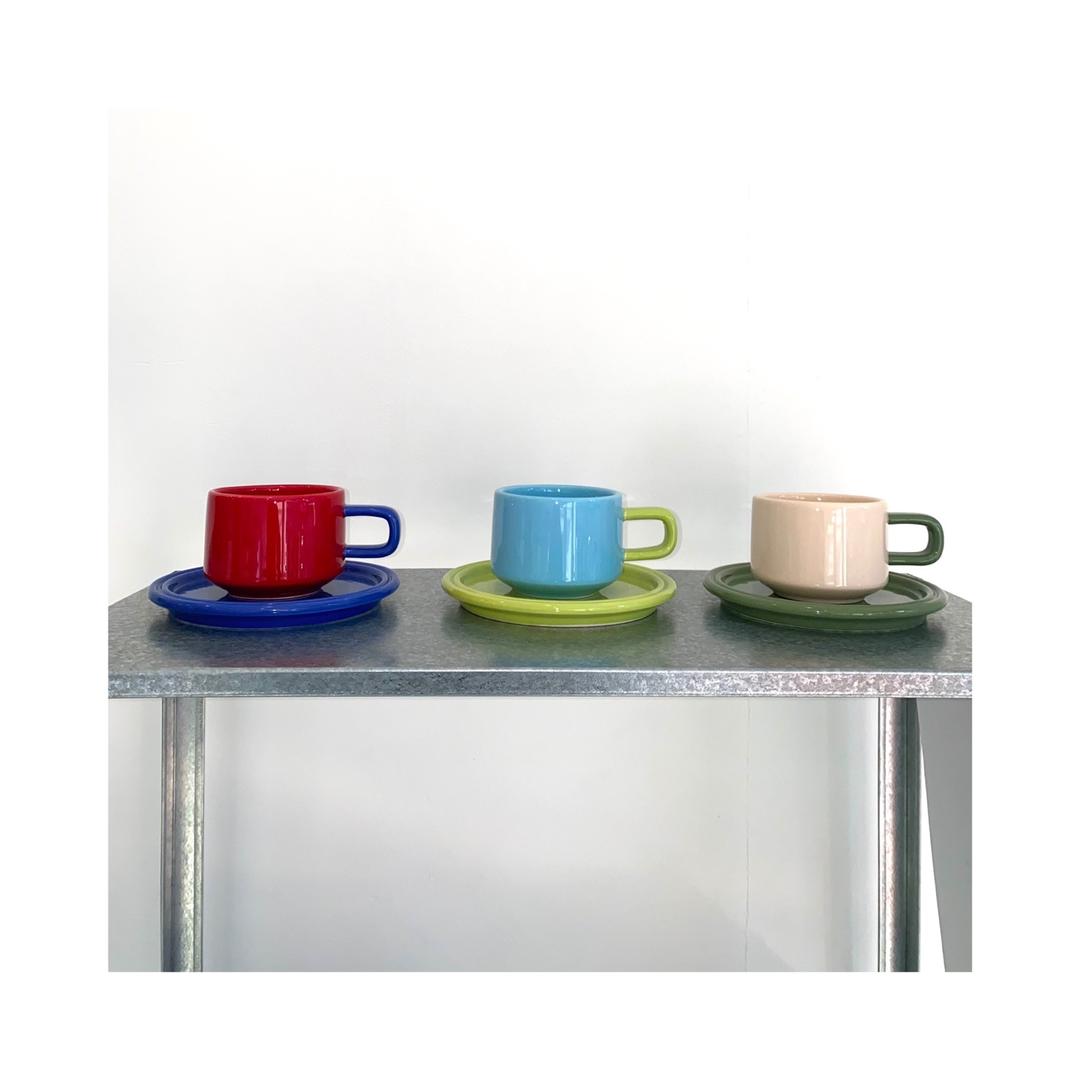 Color mug Cup & Saucer
