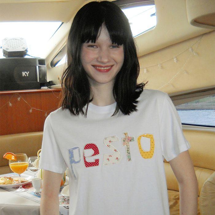 [29CM 단독]PESTO PATCHWORK T-SHIRT WHITE