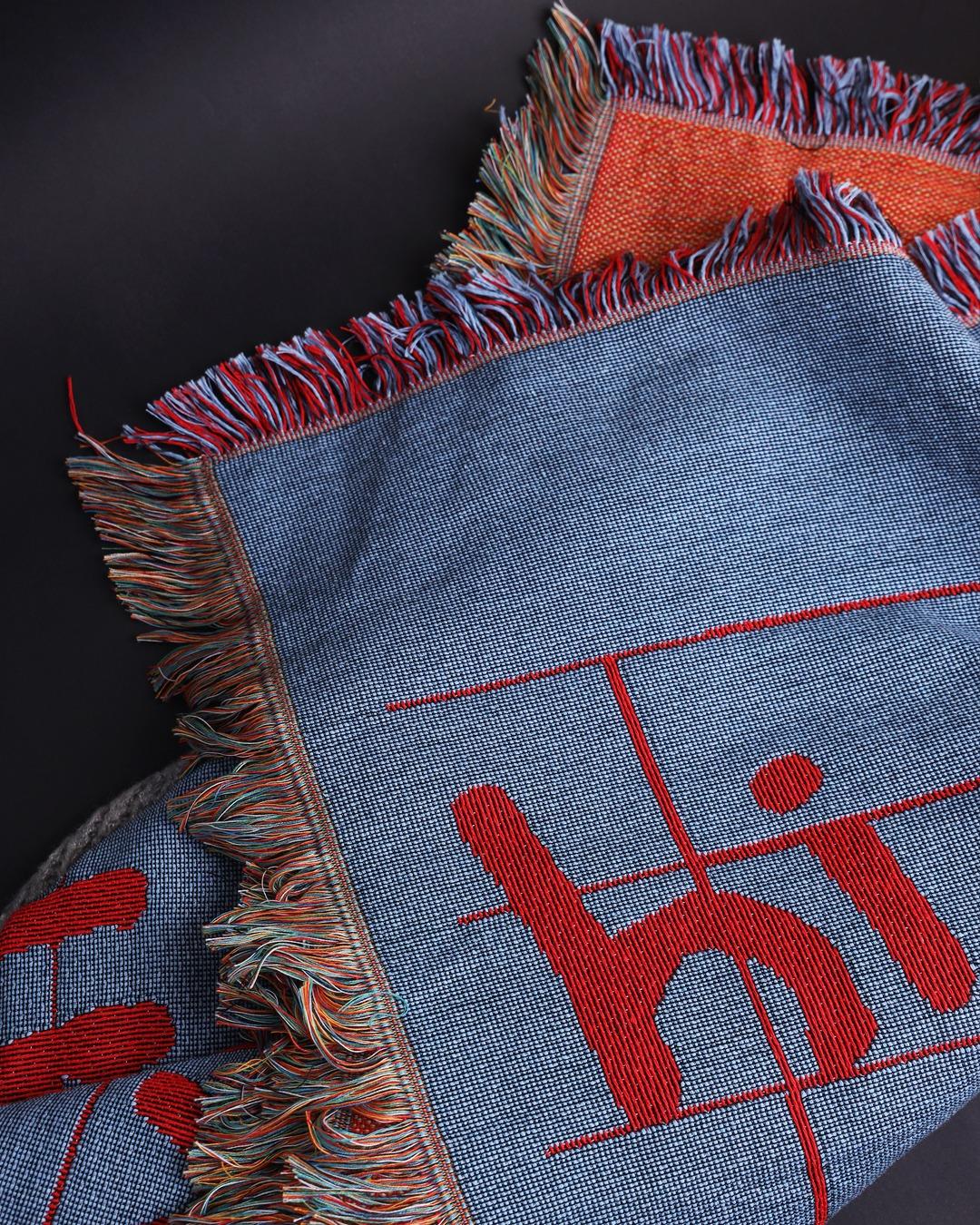 JQD Typography Blanket(12/12 순차배송)