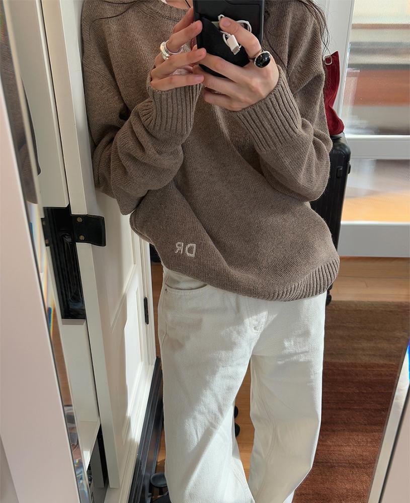 [당일발송][Dearest] Mast Knit (모카)