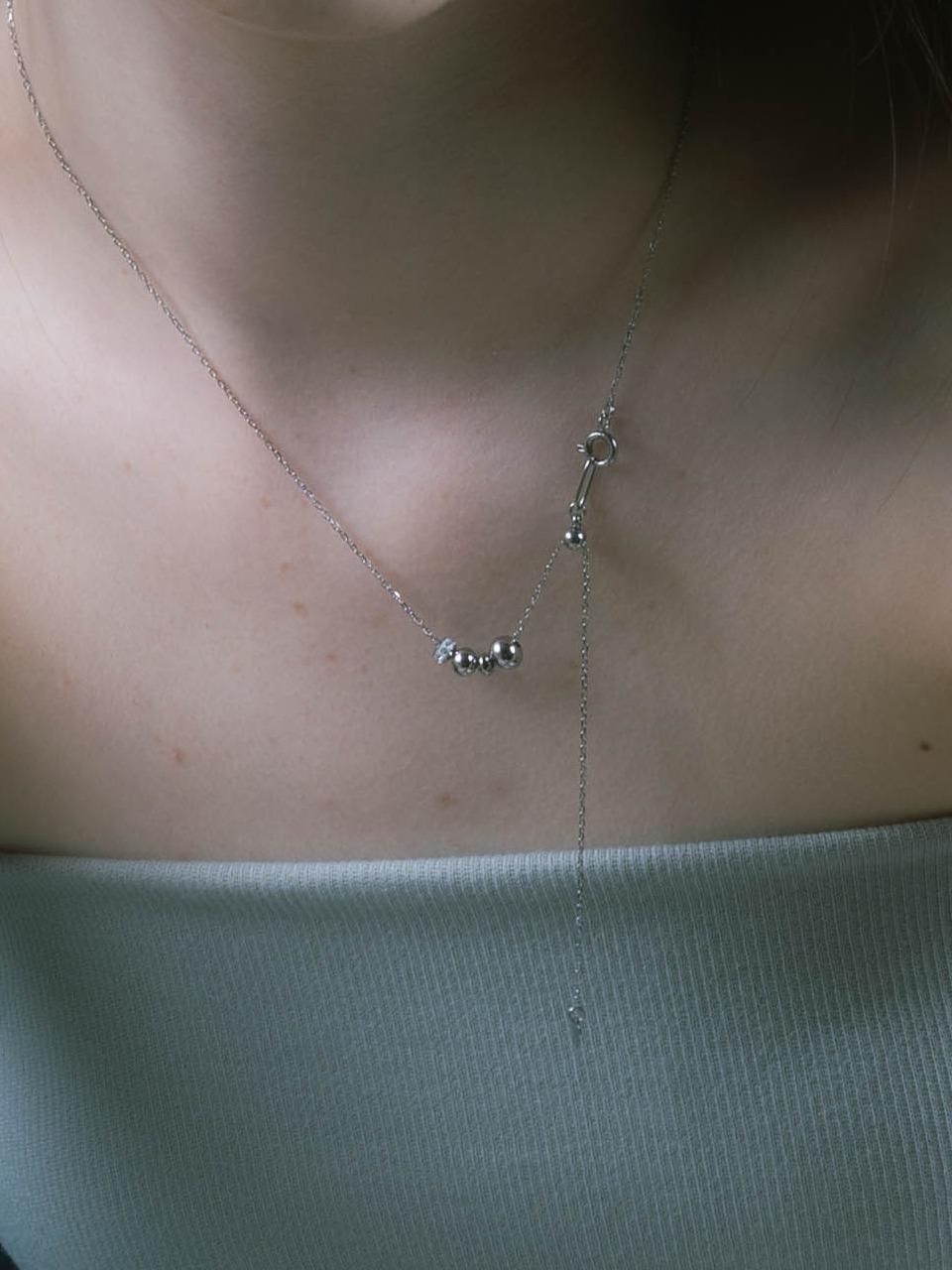 볼 바이 볼 데일리 목걸이_PM25N016SS