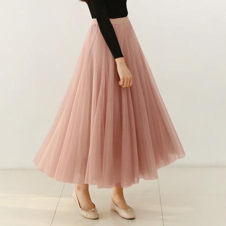 이런 상품 어때요? 스텔라 플레어 롱 샤스커트