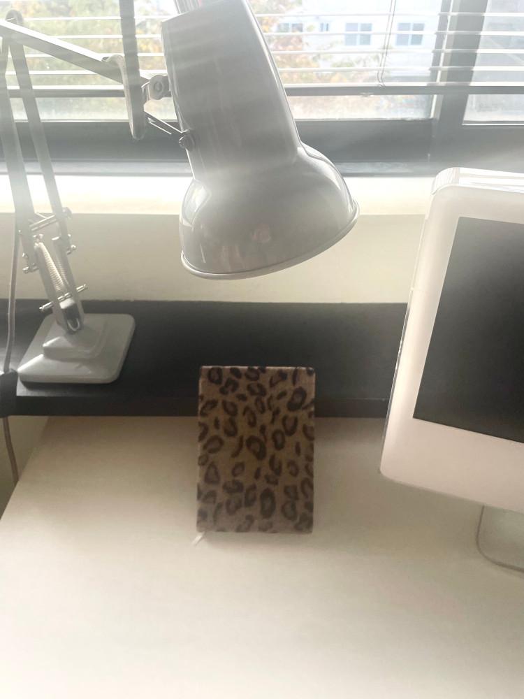 [밍글밍글 NEW🧚‍♂️] LEOPARD NOTE (BROWN)