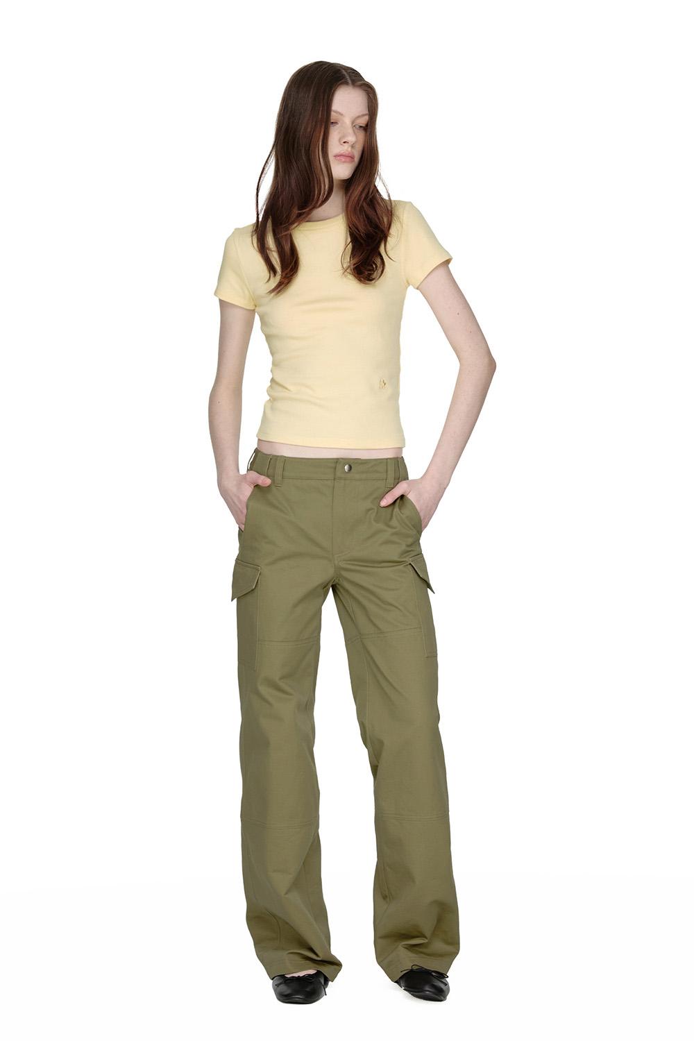 Sunburn Basic T-shirt, YELLOW