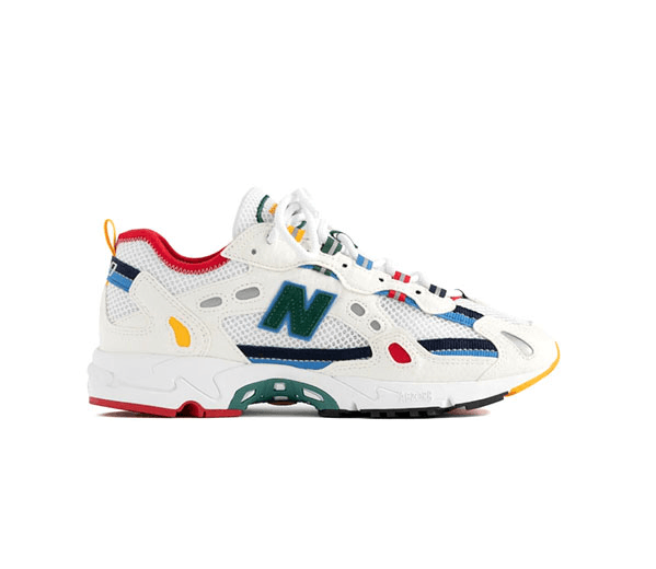 뉴발란스 827 앱조브 에임 레온 도르 화이트 / New Balance 827 Abzorb Aime Leon Dore White Multi