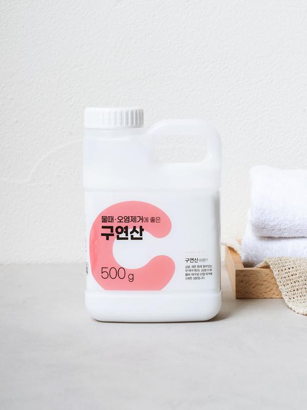 구연산 용기형 500g