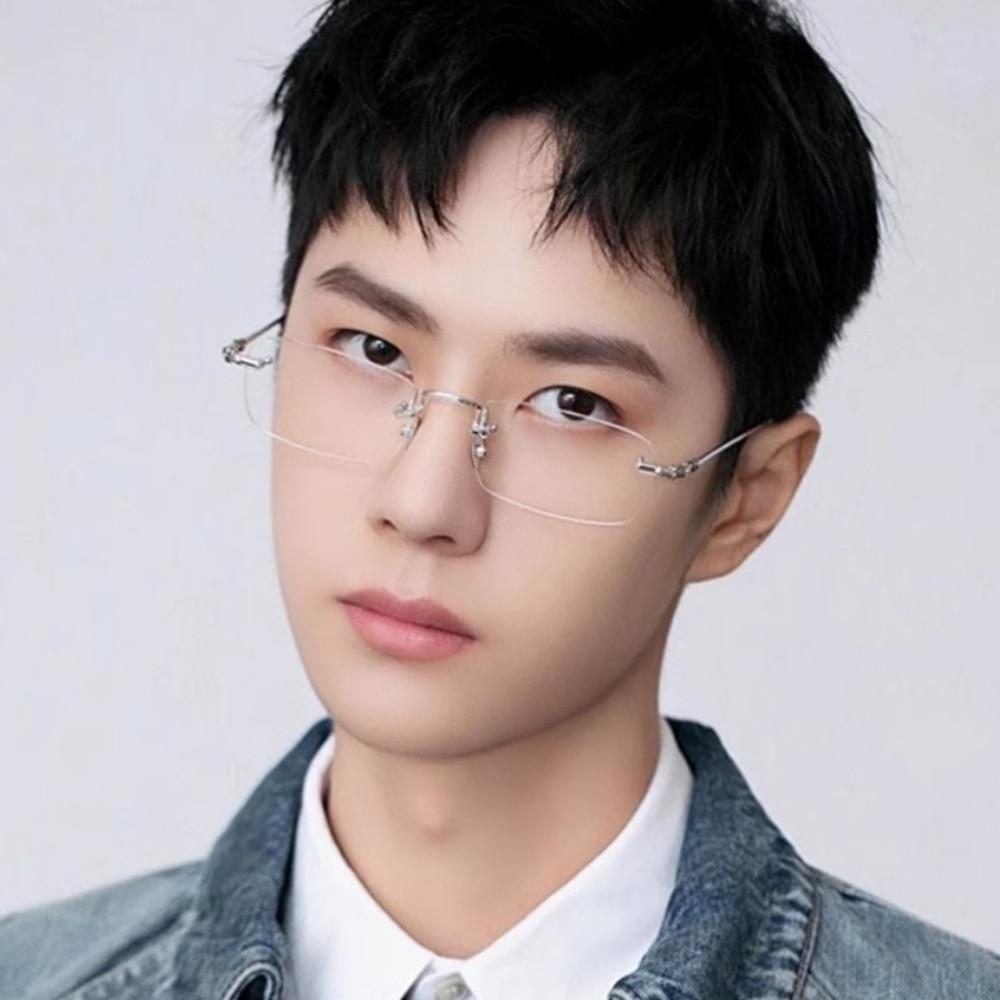 무테안경 남자 여자 힙한안경 투명 사각 블루라이트차단안경테
