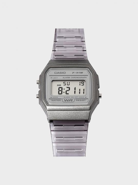 CASIO 카시오 F-91WS-8 공용 우레탄밴드 손목시계