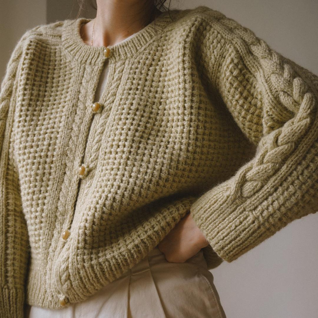 Beatrix cardigan 한국어 pdf 도안 — GREGORIA FIBERS