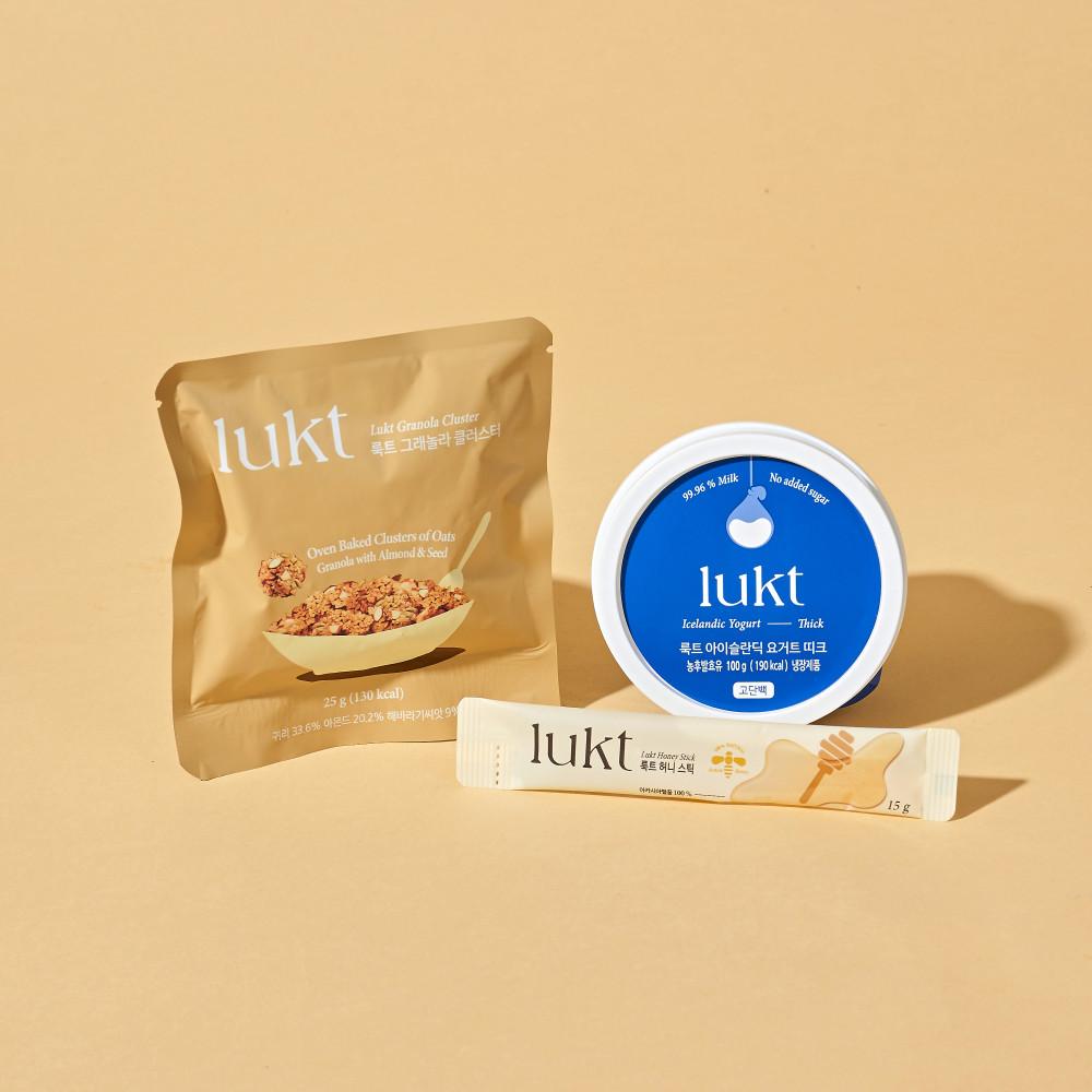 룩트 꾸덕한 그릭요거트 허니&그래놀라 띠크 요거트볼 [원산지:상세설명에 표시]