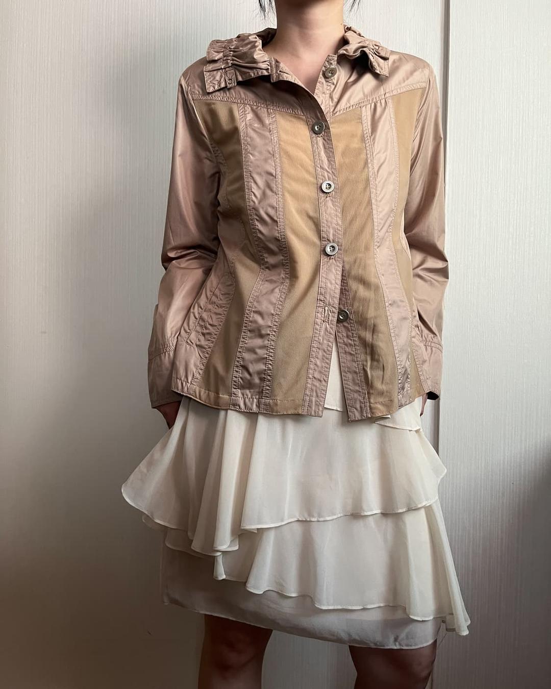 Patch work point jacket | 후루츠패밀리