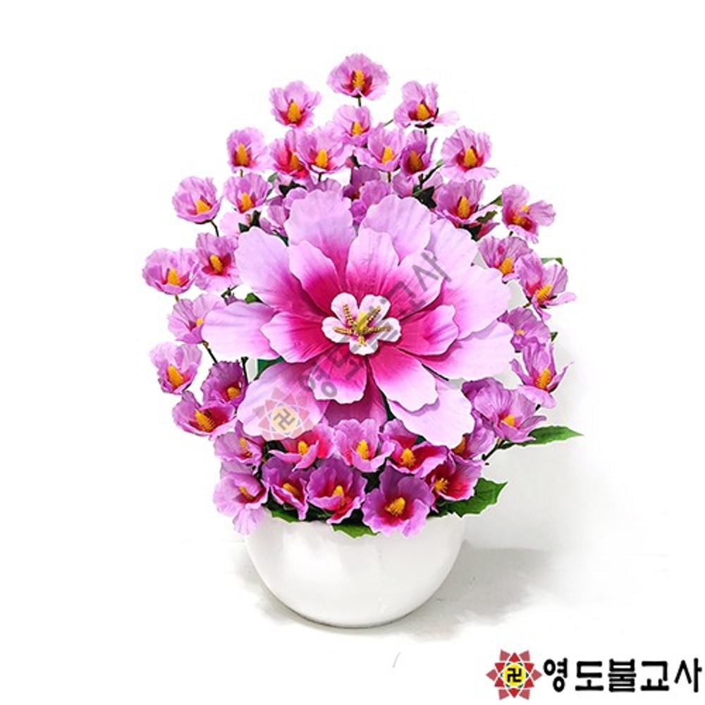 무궁화꽃(중)불교용품도매,무속용품도매,무당용품도매,법당꽃,무궁화법당꽃