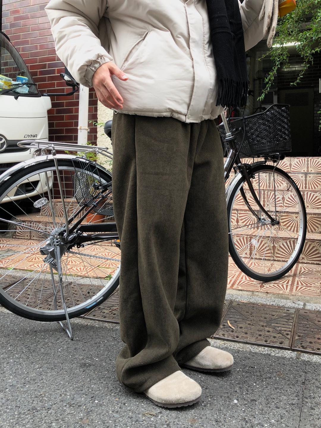 아와이 [19900원 기획팬츠] [양털 안감] 소프트 코듀로이 밴딩 와이드 팬츠 (6 Color/3 Size)