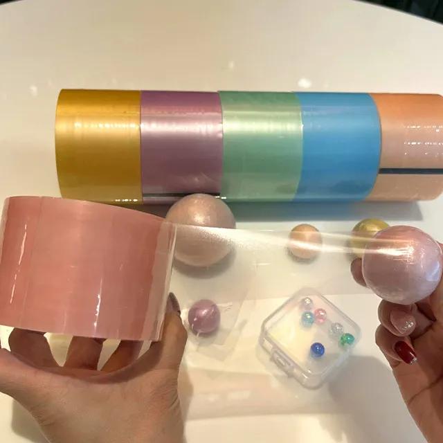 KC인증 [1+1] 테이프공 끈끈이 만들기 테이프볼 찐득볼 집콕놀이 4.8cm 6cm