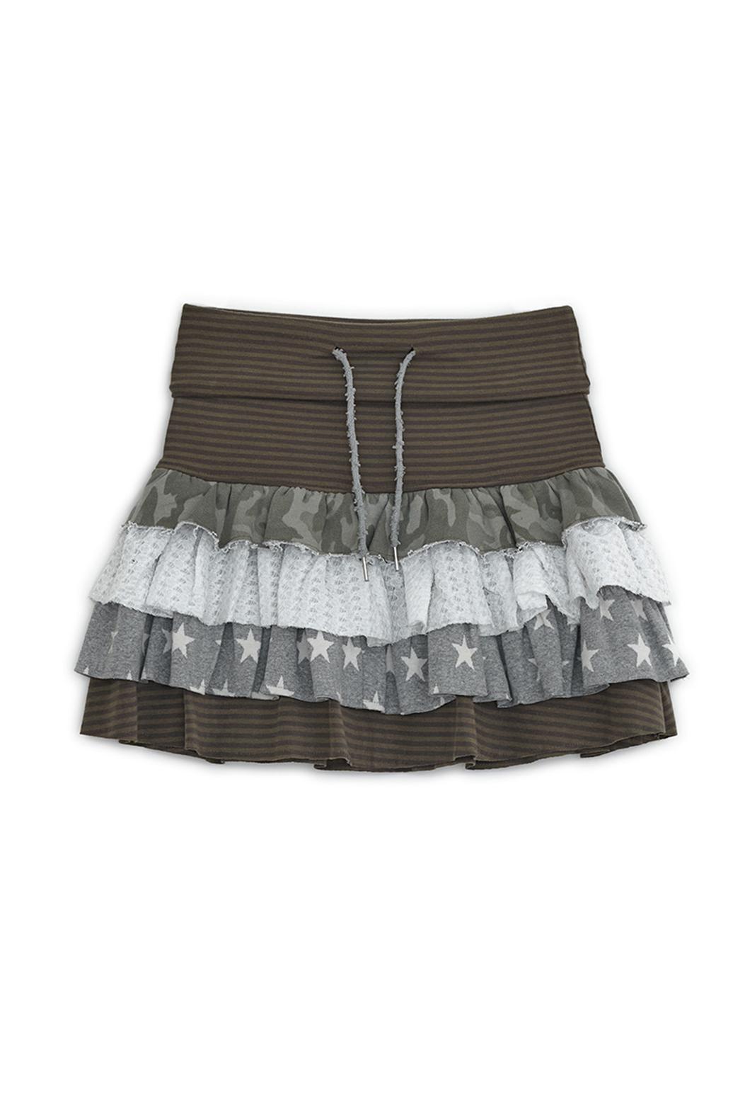 [3월 7일 출고] Cancan layered skirt (Brown)