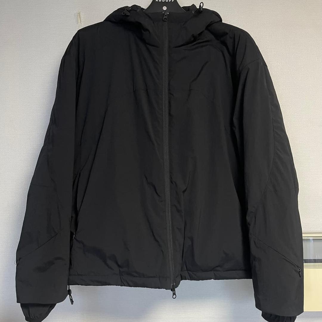 아르반 라이트 쉘 패디드 자켓 블랙 3사이즈 라패자 | 후루츠패밀리