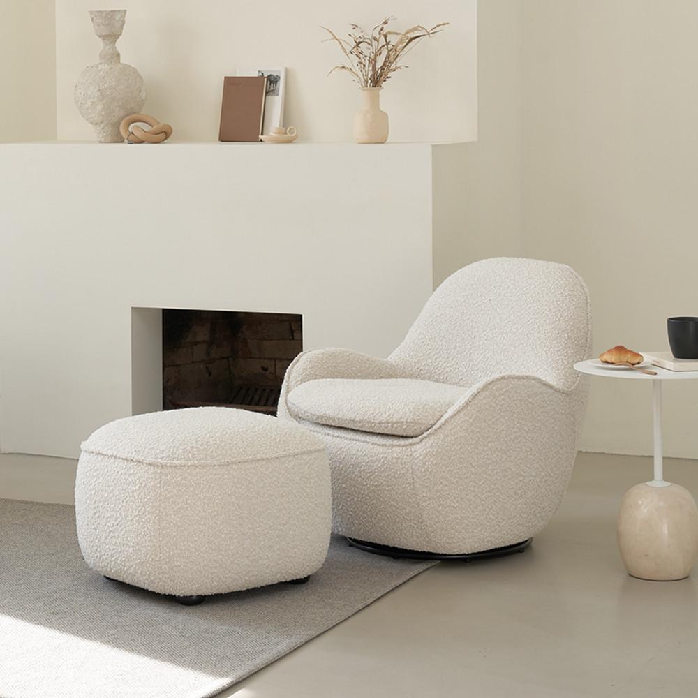 핸슨 포틀랜드 1인 패브릭 소파