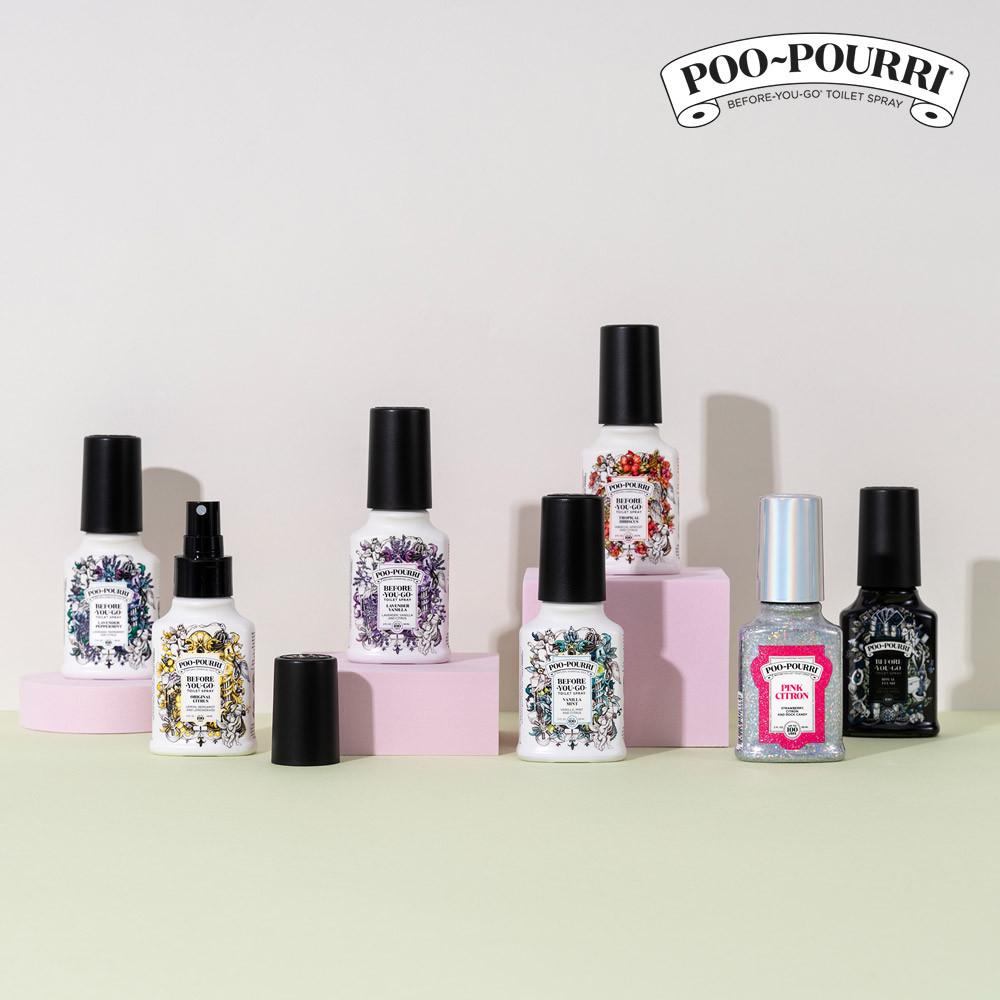 푸푸리 천연 토일렛퍼퓸 화장실 향수 59ml 100회분 9가지향 모음