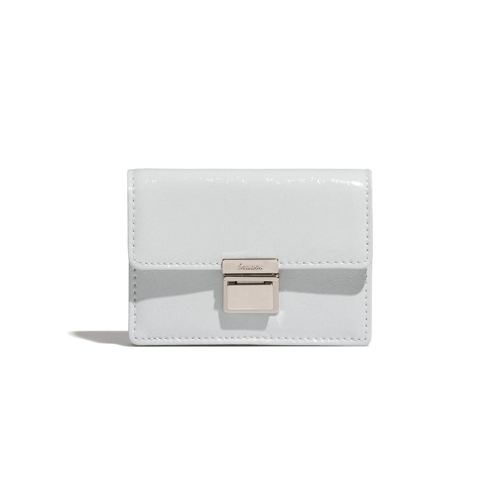 CRINKLE PUSH ACCORDION POCKET D - LIGHT GREY