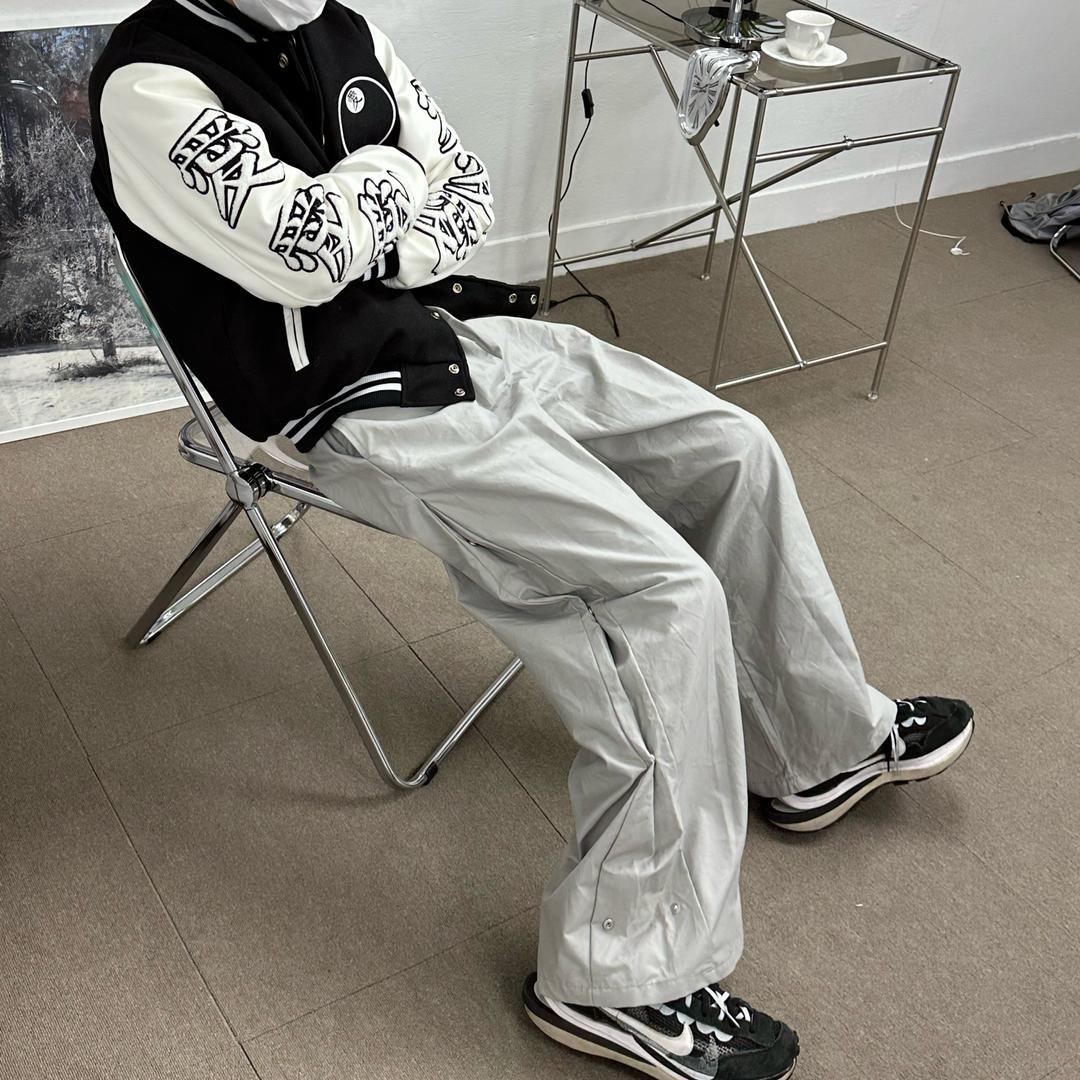 wooah 남녀공용 나일론 팬츠