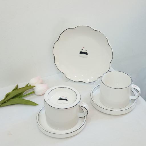 판다 삼각김밥🐼판각김밥 머그&플레이트 세트