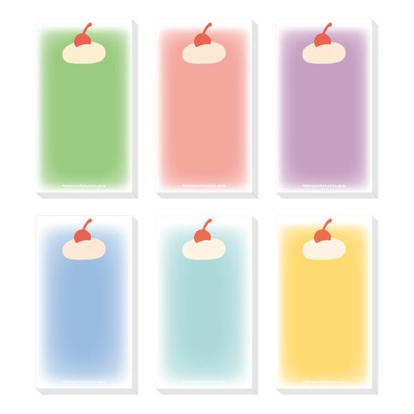 [후카후카스튜디오] 소다 미니메모지(6type)