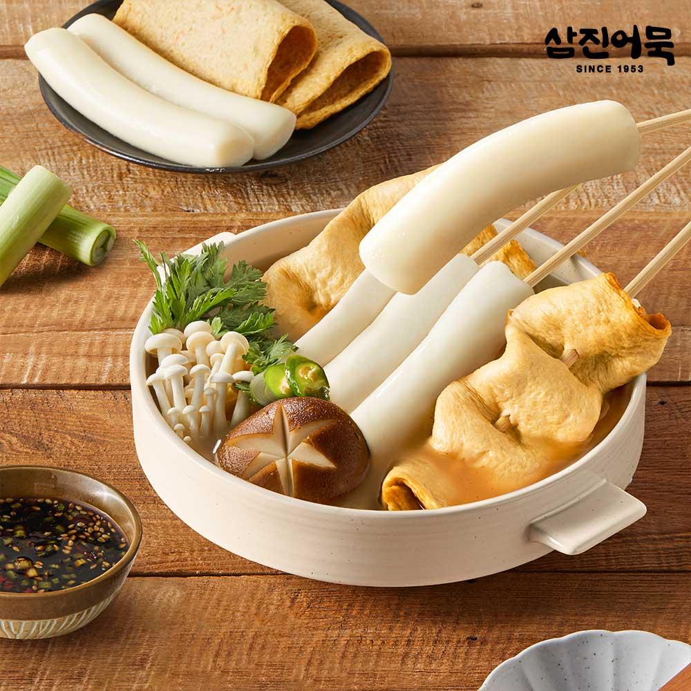 [삼진어묵] 부산식 물떡 & 어묵꼬치