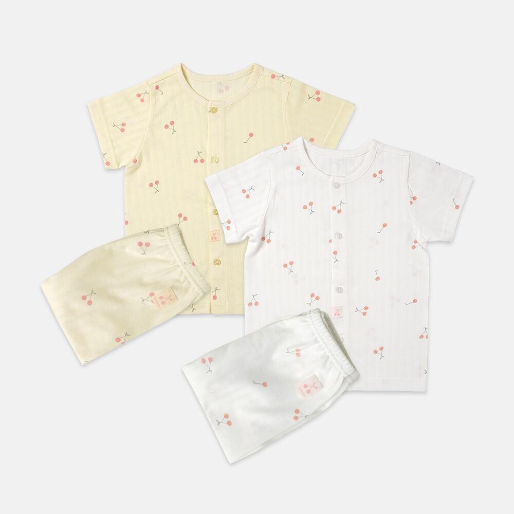 밤부메쉬 온마을 반팔 이지내의_체리(0~24개월)