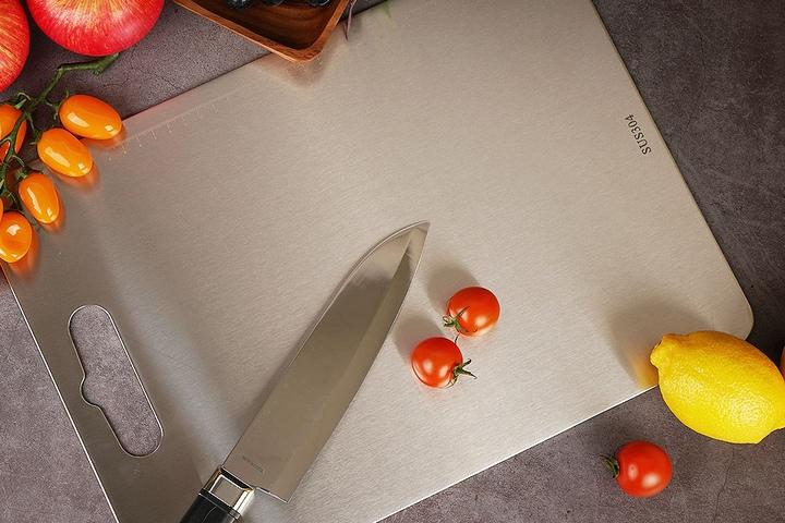 다용도 항균 SUS304 스테인레스 도마 양면 스텐도마 위생