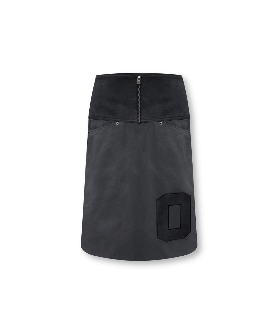 F/NO.11 0 APPLIQUE EMBROIDERY MID SKIRT