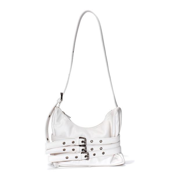 벨트백 trio belt mug bag M goat cream