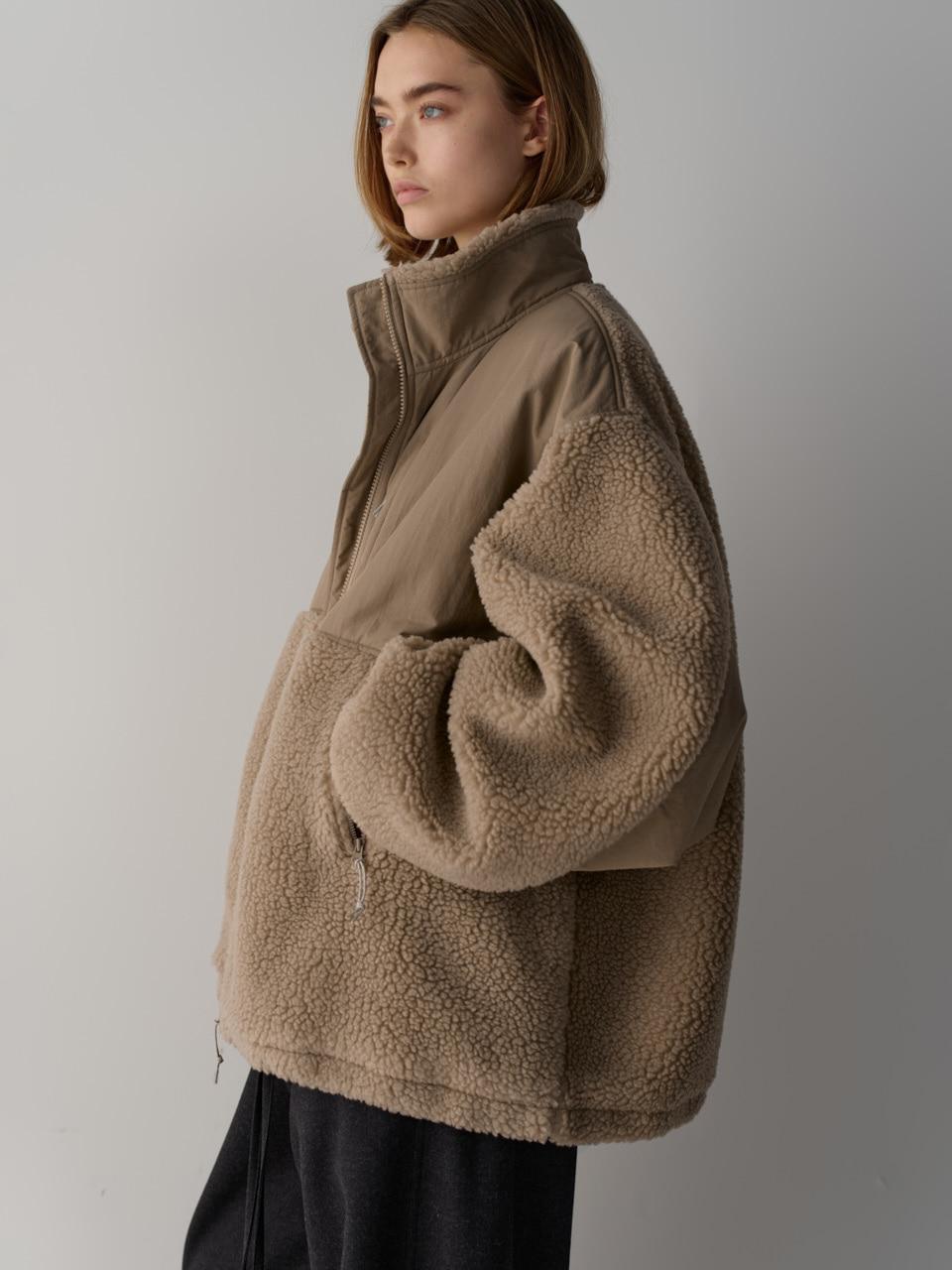 [일부옵션 2차 1/6예약배송] 플리스 집업 점퍼_mocha