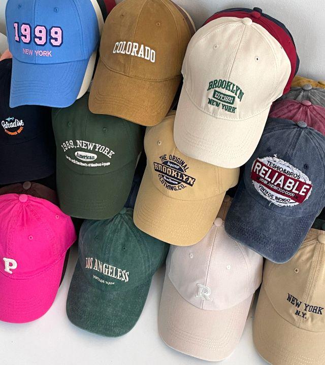 [1+1곱창끈증정/오늘출발] 13종 캡모자 캐주얼 데일리 NY 빈티지 야구 볼캡 모자